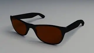 Modeling a Pair of Sunglasses with Blender 3D