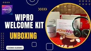 My Wipro Welcome Kit Is Here | Wipro Welcome Kit Unboxing #codingbuddies #wipro #wiprolimited