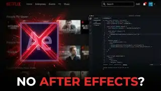 No After Effects — I Recreated Netflix UI with Code