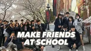 HOW TO MAKE FRIENDS AT SCHOOL ✨ | (Advice + Tips to make friends)