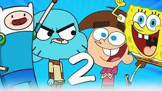 Cartoon Network VS. Nickelodeon 2 | Batalha Ninja