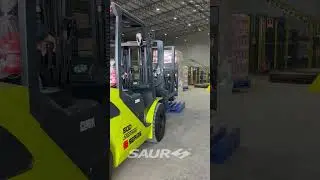 Empurrador de Cargas com Placa Fixa | Carregamento apenas de um lado do caminhão | SAUR #shorts