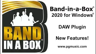 Band-in-a-Box® 2020 for Windows® - DAW Plugin 2.0 New Features!