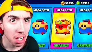 MEGA BOITE GRATUIT sur Brawl Stars !