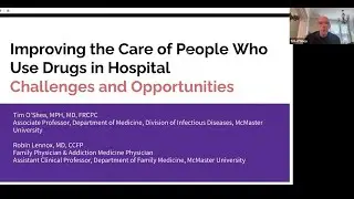 Improving the Care of People Who Use Drugs in Hospital - Grand Rounds SJHH