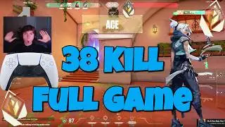 *FULL GAME* INSANE 38 KILL CONSOLE RADIANT VALORANT GAME! Best Console Valorant Player!