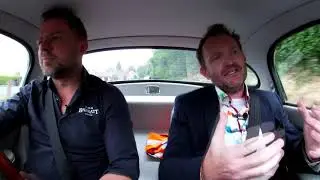 Driving a Jaguar E-Type with SNG Barratt's CEO, Julian Barratt