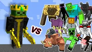 Wardead Vs. Mutant Beasts and Mutant More in Minecraft