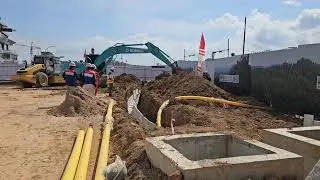 PENGGALIAN JALUR PIPA GAS & PEMBUATAN SUT KE ISTANA | PROYEK PIPA GAS IKN