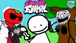 Top Hardest Mods Friday Night Funkin 6Soup, Tomato Dude, Tree, Trollface And Bob [Full Week]