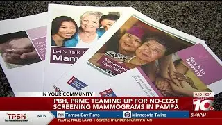 VIDEO: PBH, PRMC announce partnership for no-cost screening mammograms in Pampa