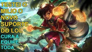 😶TESTANDO O MILIO ELE CURA A EQUIPE INTEIRA COM 1 BOTÃO😶😶