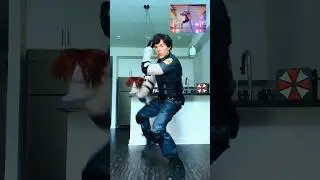 Leon Kennedy does Jojo Siwa’s Guilty Pleasure dance 🙂‍↕️
