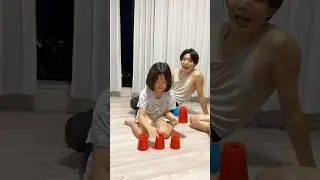 誰が1番早いか！？スポーツスタッキング勝負！#はるくんの部屋 #shorts