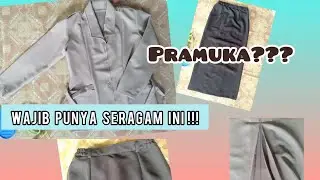 INI BEDANYA!!! Seragam Pramuka RAPILO X Pramuka BIASA | 