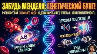 Hack Genetics: Beyond Mendel | Codominance, Epistasis, Complementarity 🧬 | Genetics