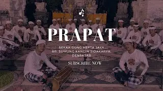 TABUH BALEGANJUR BEBARONGAN  