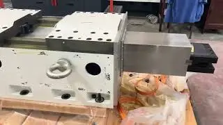 Installation process of Vertical lathe