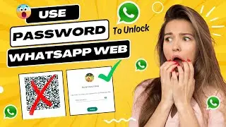 How to Lock WhatsApp Web on Laptop / PC | WhatsApp Web Screen Lock | Password Protected