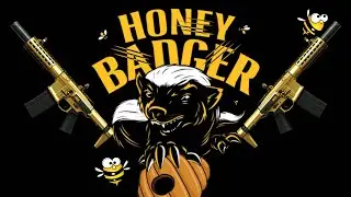 ВАРФЕЙС ОБЗОР ЗОЛОТОГО ПИСТОЛЕТА ПУЛЕМЕТА HONEY BADGER 
