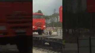 Шиес из окна поезда.