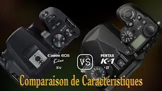 Canon EOS Kiss X10 vs. Pentax K-1 Mark II: Une Comparaison de Caractéristiques