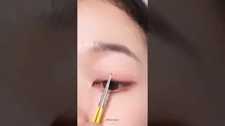 Как сделать корейские реснички♡
