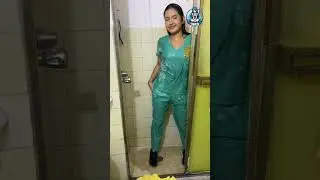 how waterproof is her nurse outfit 😅| fun with water