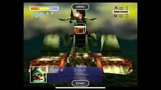 Star Fox 64 - Zoness Hard Route - Run on Delta 