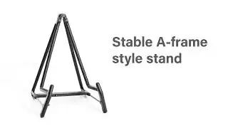 K&M 17580 Heli 2 Acoustic Guitar Stand – Black