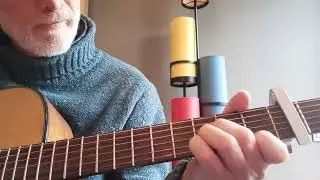 J'ai oublié de vivre, essai d'arpège vite fait avec mon smartphone