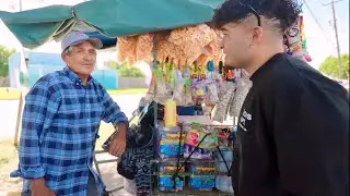 SELLING OUT ELOTEROS IN THE HOOD!!