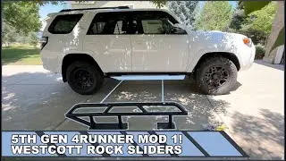 4Runner Rock Sliders Install