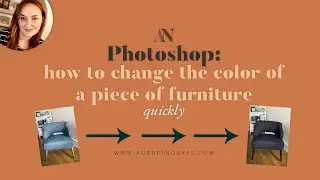 Photoshop How-to: Change color of furniture for interior design projects