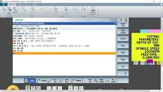 Siemens-Sinutrain-for-sinumerik-operate -Tutorials -  Simple Turning Operation - Part 4