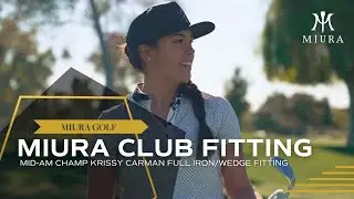 Krissy Carman gets fit for Miura Irons