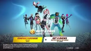 Buying Fortnite Chapter 3 Season 4 Battle Pass!!(Fortnite Battle Royale)