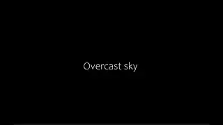 Overcast sky