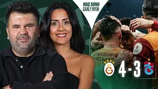 GALATASARAY 4 - 3 TRABZONSPOR MAÇ SONU CANLI YAYIN I ORHAN ULUCA, EKİNSU ULUCA #15