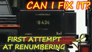 An attempt at re-numbering... - Can I fix it?