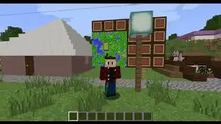 Я построил Зоопарк в моём городе Minecraft.