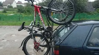 How to make a bike rack yourself