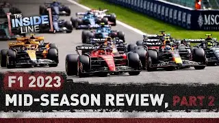 2023 F1 MID-SEASON REVIEW | McLaren, Ferrari, Aston Martin, Mercedes, and Red Bull Racing.