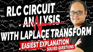 RLC Circuit Analysis using Laplace Transform[Unit Step Response with Damping Ratio]