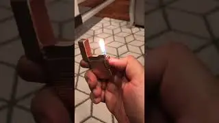 Meu isqueiro Pombo.