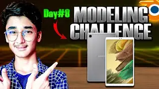 DAY #08: 3d Modeling In Blender Challenge