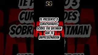 Curiosidades sobre The Barman 🦇🧐#SonidosDelGhetto #thebatman #pelicula #datoscuriosos #cine