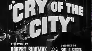 cry of the city trailer victor mature Richard conte film noir