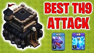 BEST TH9 Attack Strategy - Lightning Dragon - Clash of Clans 2021