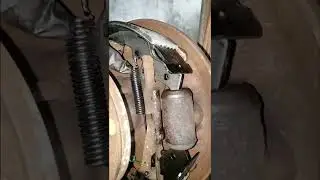 NEVER DO THIS when doing rear brakes. 